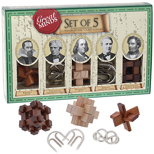 Great Minds Set Of 5 συλλογή από γρίφους