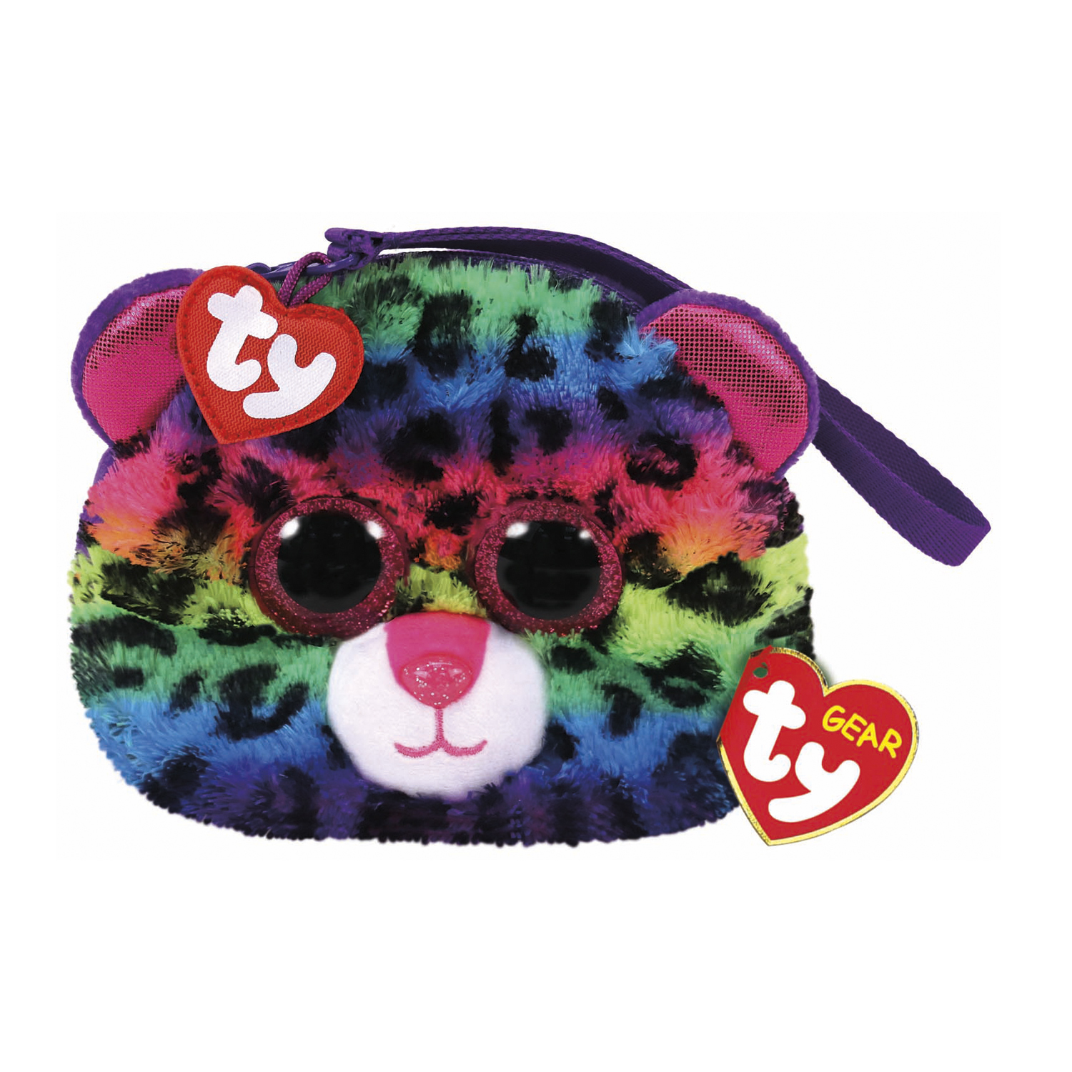 Βελούδινο πορτοφόλι Leopard (TY 95203) Gear Dotty Purse