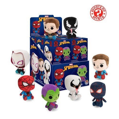 Συλλεκτικές βελούδινες φιγούρες SPIDER-MAN Mystery Minis Plushies