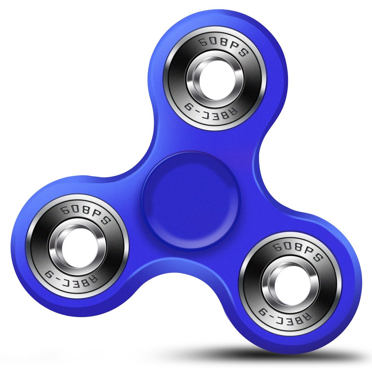 Fidget Spinner Hybrid Bearing Blue S3 – Plastic ABS – 3min
