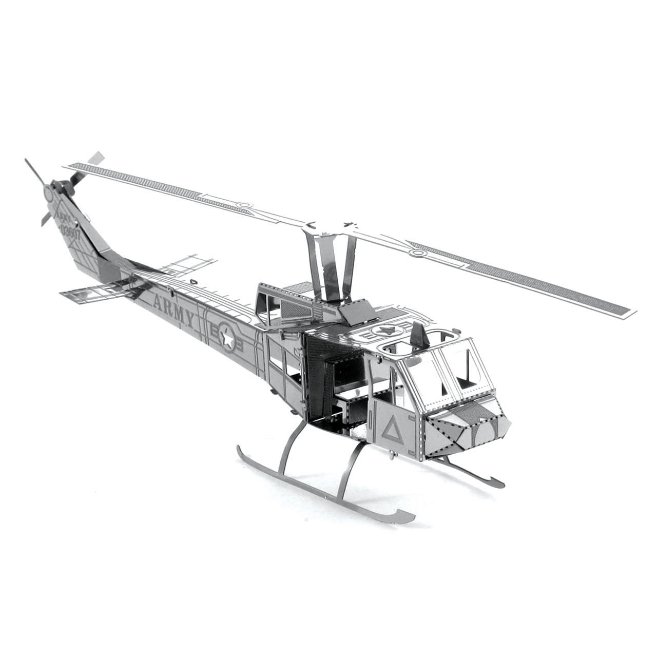 Eλικόπτερο Huey Uh-1 πλαϊνή εμπρός όψη