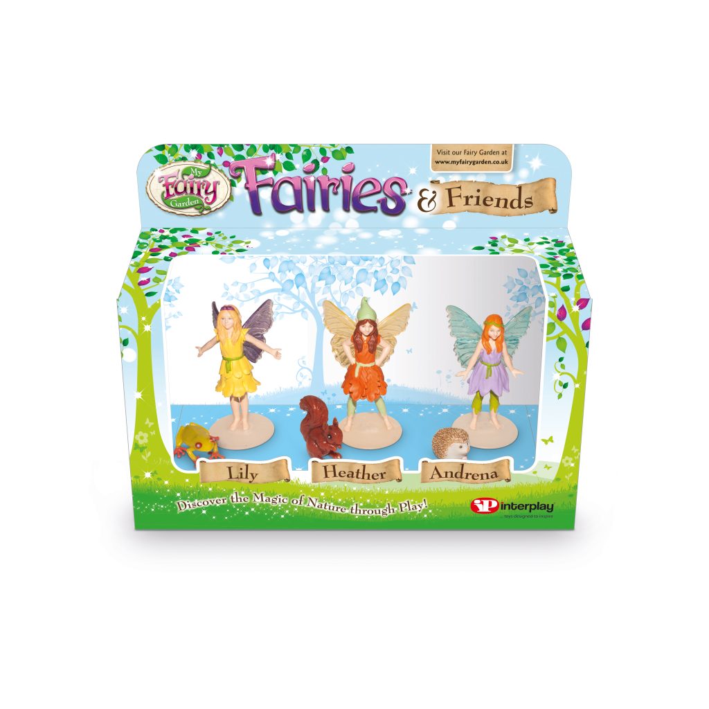Φιγούρες Νεράιδες Lily, Andrena και Heather