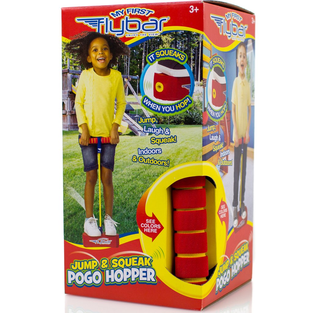 Συσκευασία για Pogo Stick για παιδιά κόκκινο χρώμα