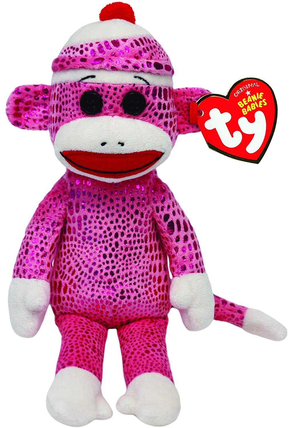Ty λούτρινη φιγούρα TY41030 – Beanie Babies – Μαϊμουδάκι Socks 15 εκατοστά
