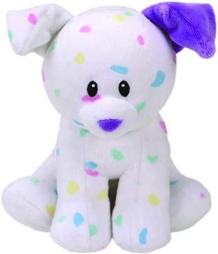TY Λούτρινη Χρωματιστή Φιγούρα – Beanie Baby – Σκυλάκι Sprinkles – 17 εκ.