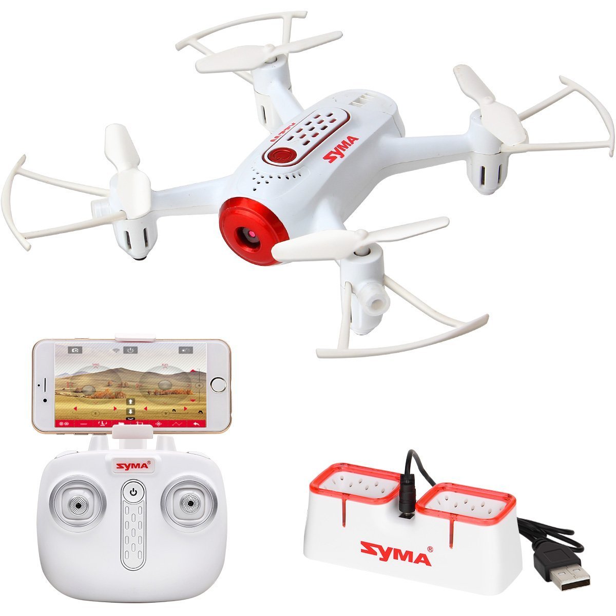 Τετρακόπτερο SYMA X22W 2.4G 4-Channel with Gyro + Camera