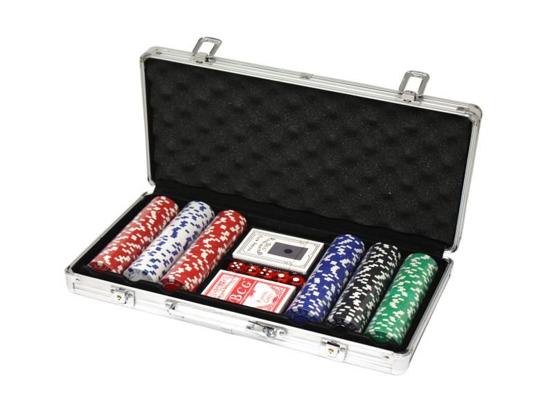 Σετ μάρκες πόκερ με 300 μάρκες