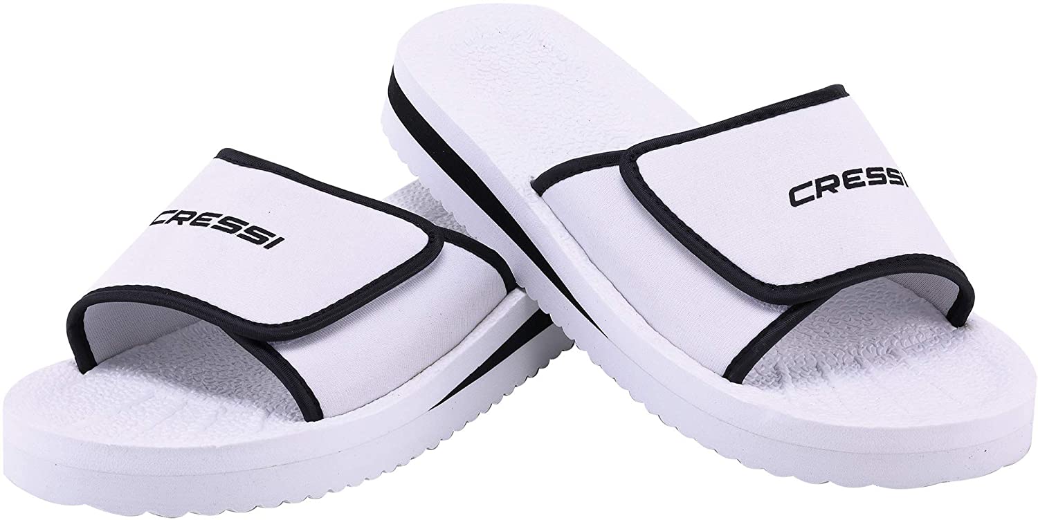 Cressi Unisex Shoes Panarea Slippers for Beach and Swimming Pool - Λευκό 7680