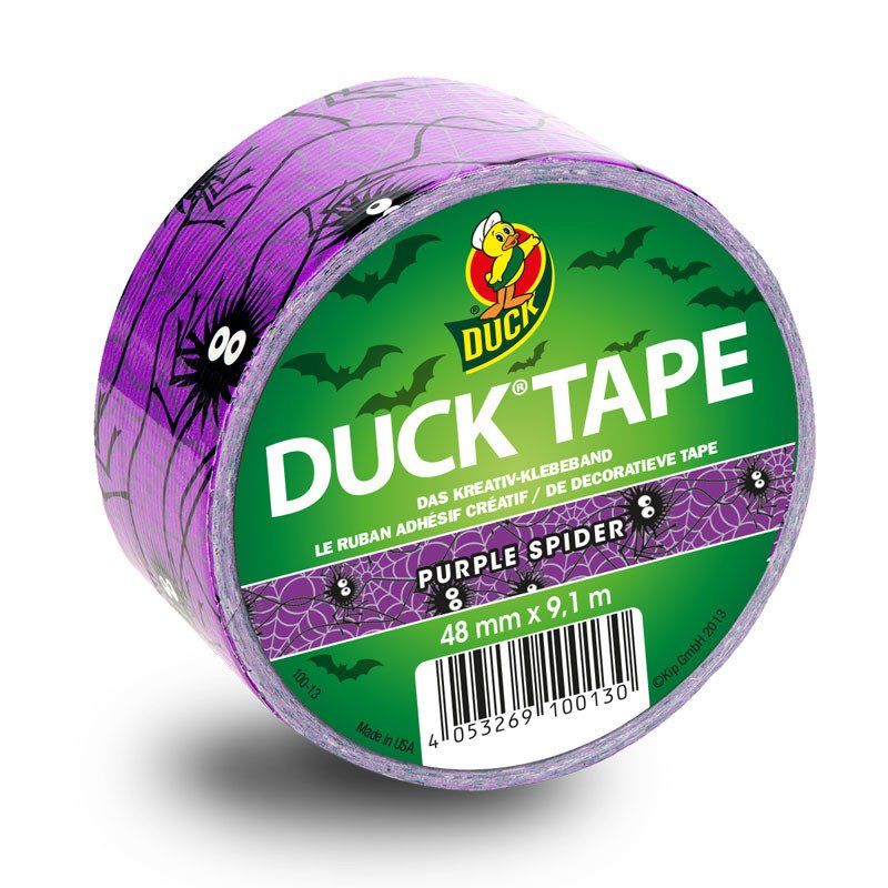 Duck Tape Purple Spider