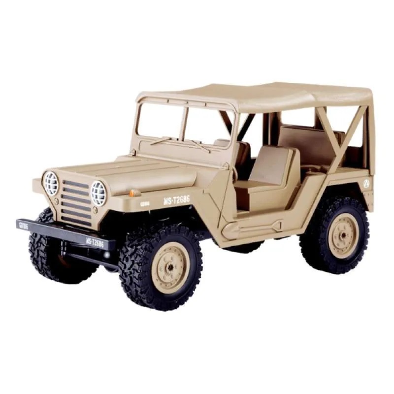 Τηλεκατευθυνόμενο Offroad Jeep U.S. Military 1:14 2.4GHz