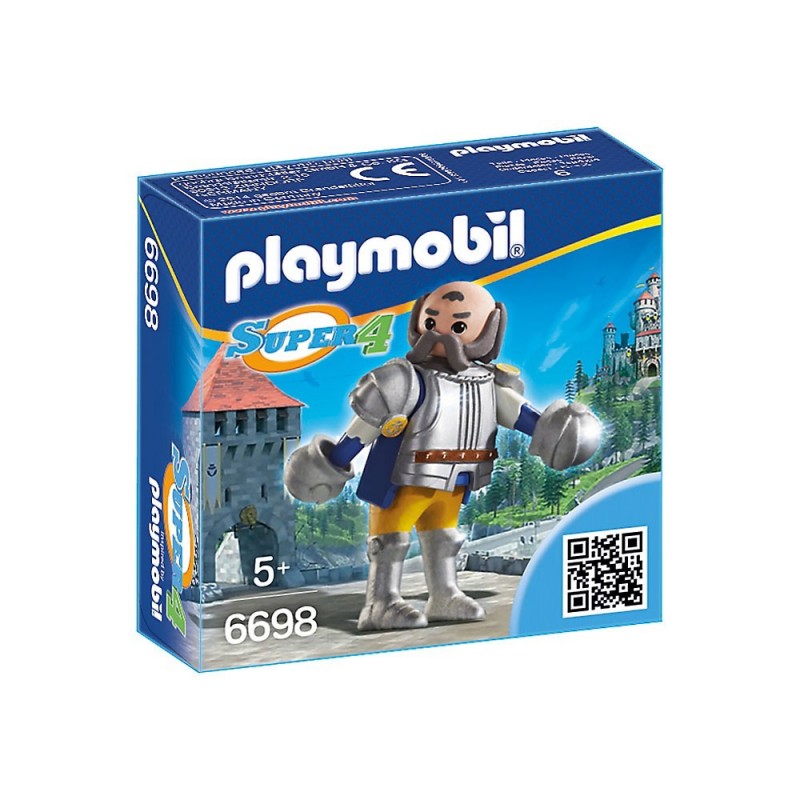 PLAYMOBIL 6698 Super 4 Φρουρός - Σερ Λούντβιχ