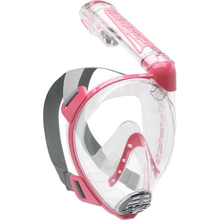 Cressi Full Face Mask Duke CLEAR/PINK S/M 6229