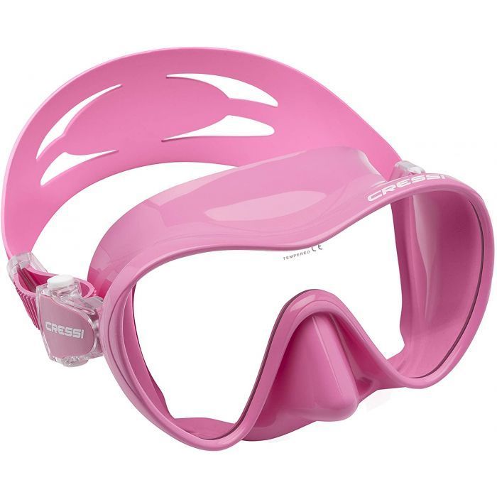 CressiSub Μάσκα Θαλάσσης F1 σε ροζ χρώμα 6278
