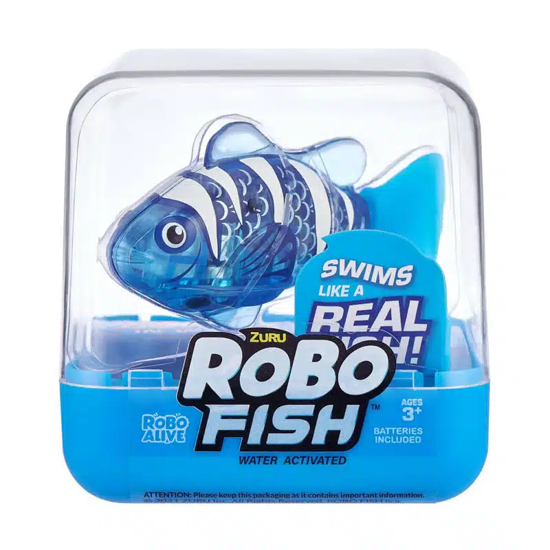 Zuru Robo Fish Ψαράκι Series 2 μπλε χρώμα