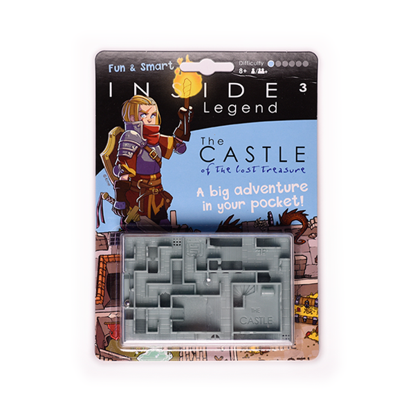 Inside3 Legends Series Handheld Labyrinth Puzzle – The Castle
