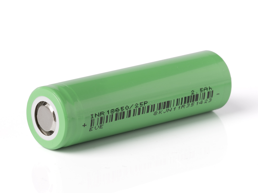 Μπαταριά EVE INR18650-25P 2500mAh - 20A