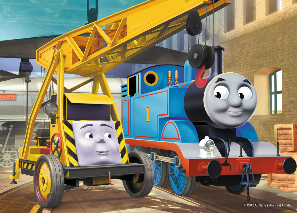 Δυναμικό 3D Πάζλ Trefl 35733 Thomas & Kevin (48 κομμάτια)