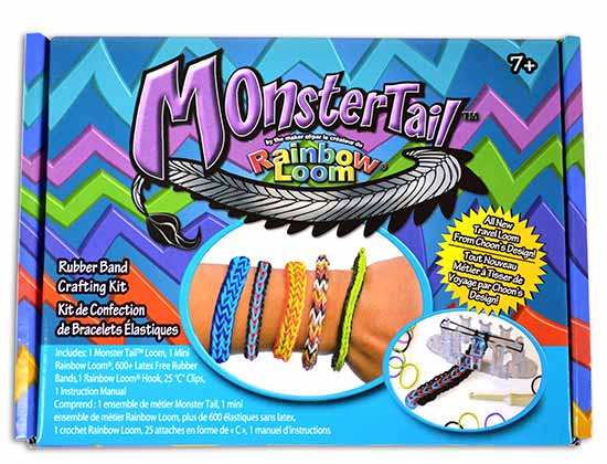 Αργαλειός Rainbow Loom Monster Tail Συσκευασία