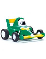 Μικρογραφία αγωνιστικού αυτοκινήτου formula σε πράσινο χρώμα