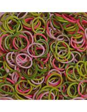 Ροζ Καμουφλάζ Λαστιχάκια για τον Αργαλειό Rainbow Loom