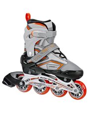 Ρυθμιζόμενα Roller Blades Stingray R7 της Roller Derby – Γκρι/Πορτοκαλί - Small