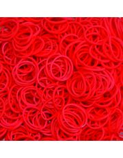 Κόκκινα Λαστιχάκια για τον Αργαλειό Rainbow Loom