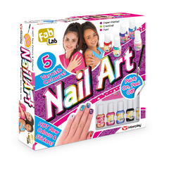 Nail Art - Κιτ για πολύχρωμα νύχια - Συσκευασία