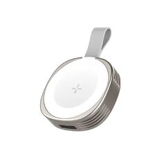 Λευκός ασύρματος φορτιστής για apple iwatch TF2800 της Techancy.