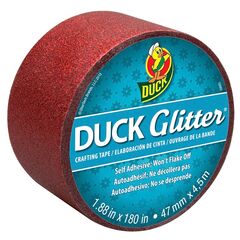 Duck Tape Glitter Red