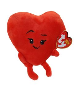 Ty Λούτρινη Φιγούρα TY42299 - The Emoji Movie - Heart