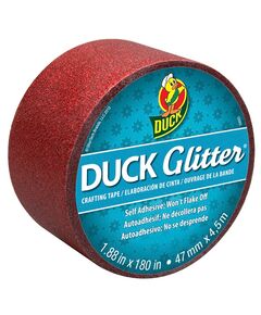 Duck Tape Glitter Red