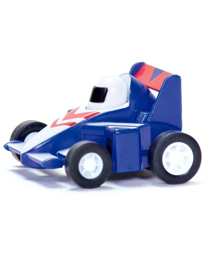 Μικρογραφία αγωνιστικού αυτοκινήτου formula σε μπλε χρώμα