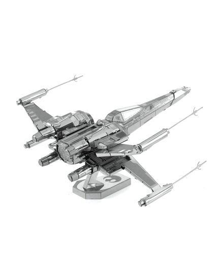 Metal Earth Poe Dameron's X-Wing Fighter πλαϊνή πίσω όψη