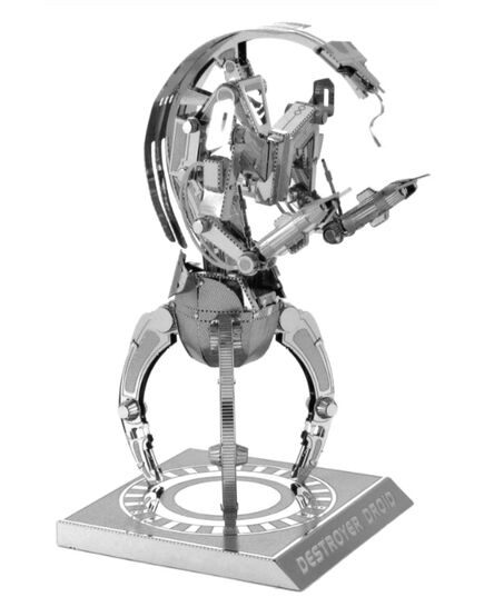 Metal Earth ρομπότ Destroyer Droid πλαϊνή εμπρός όψη