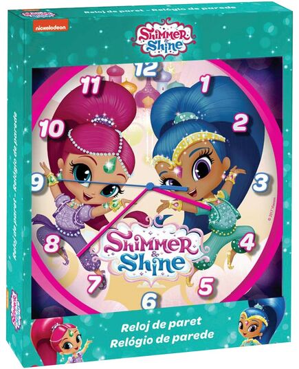 Επιτοίχιο Ρολόι Shimmer & Shine