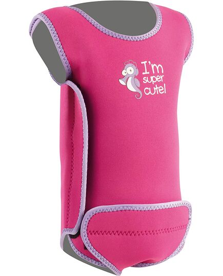 Baby Warmer Neoprene Wetsuit PINK - 12-18 μηνών