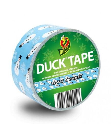 Duck Tape Frosty Snowmen