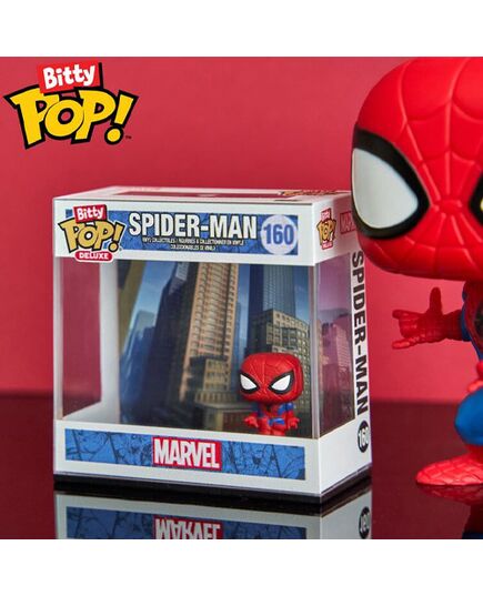 Μίνι φιγούρα Funko Bitty POP! Deluxe: Spider-Man (Cityscape)