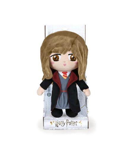 Λούτρινη Φιγούρα Hermione Granger 27 εκατοστών σε συσκευασία προϊόντος.