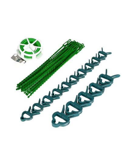 Περιεχόμενα συσκευασίας από το Benson Plant Ties Set.