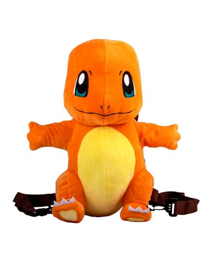 Λούτρινο σακίδιο πλάτης με σχέδιο Pokemon Charmander.