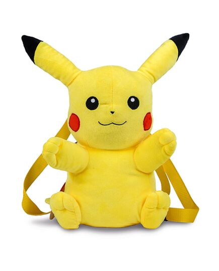 Λούτρινο σακίδιο πλάτης με σχέδιο Pokemon Pikachu.