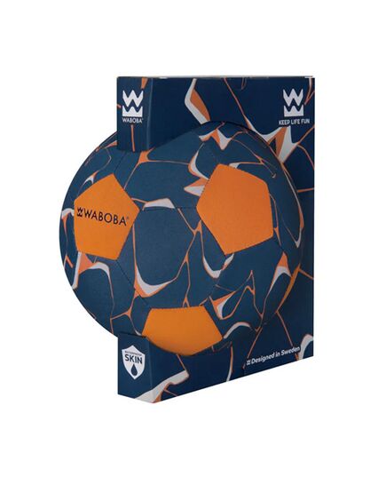 Συσκευασία της Πορτοκαλί Waboba Sporty Soccer Ball σε λευκό φόντο.