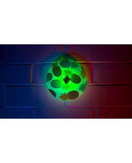Waboba Wingman UFO Pineapple - Ιπτάμενος δίσκος με LED - Νυχτερινή Λήψη - Μπλε τοίχος
