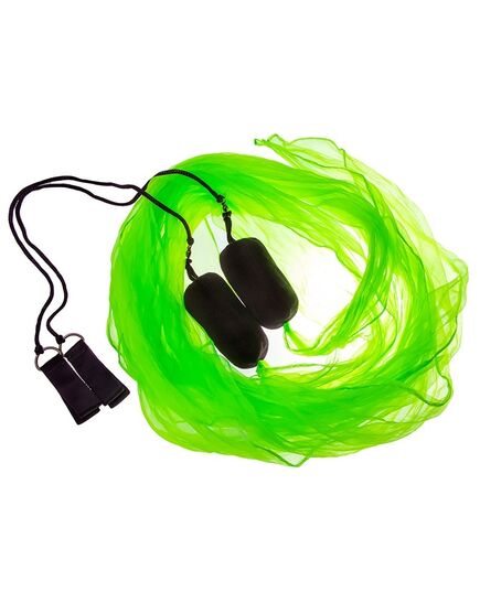 Πολύχρωμες κορδέλες Ζογκλέρ Juggle Dream Scarf σε πράσινο χρώμα.