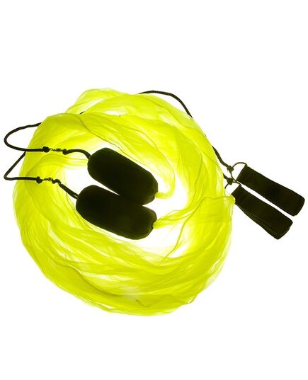Πολύχρωμες κορδέλες Ζογκλέρ Juggle Dream Scarf σε κίτρινο χρώμα.