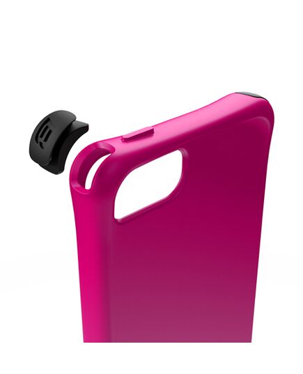 Ballistic Life Style Series Hot Pink Case with bumpers για iPhone 5 Bumper Application