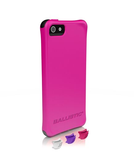 Ballistic Life Style Series Hot Pink Case with bumpers για iPhone 5 Bumpers