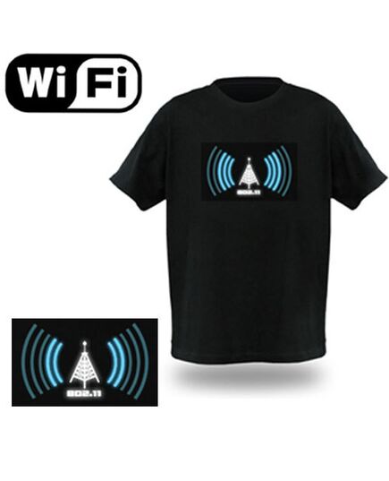 T-Wifi Sign T-Shirt  Small με logo