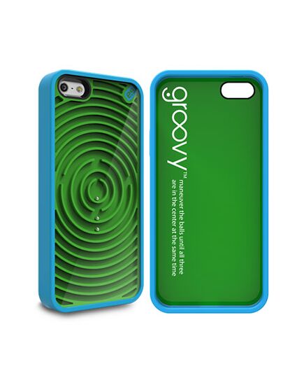 PureGear Retro Game Case Groovy για iPhone 5S/5  Μπλε Πράσινο
